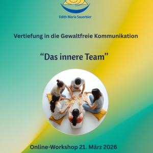 "Das innere Team" Vertiefung Gewaltfreie Kommunikation